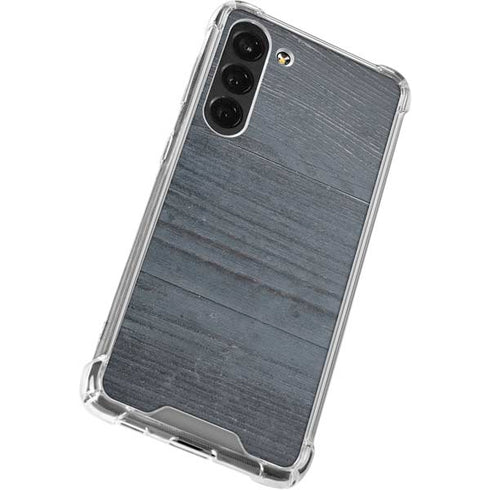 Charcoal Wood Galaxy S24 FE Clear Case